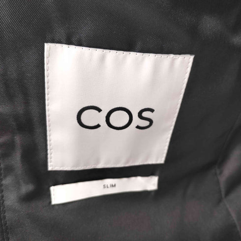 コス COS 2B テーラード ジャケット ノータック スラックス セットアップ メンズ 48