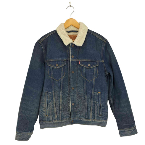 リーバイス Levis シェルパトラッカーデニムジャケット メンズ M