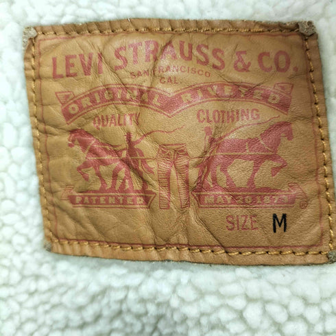 リーバイス Levis シェルパトラッカーデニムジャケット メンズ M