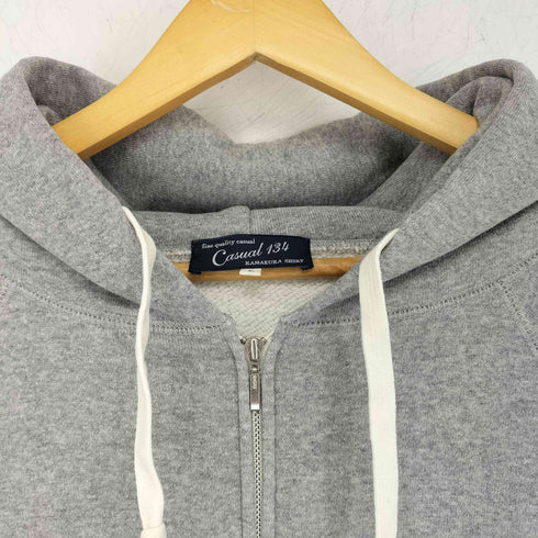 メーカーズシャツカマクラ Makers Shirt 鎌倉 Casual134 ジップアップスウェットパーカー メンズ JPN:L