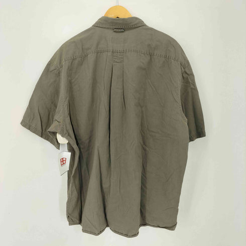 エディーバウアー Eddie Bauer 00S NORTHWEST TWILL 2ポケット S/S シャツ メンズ XXL