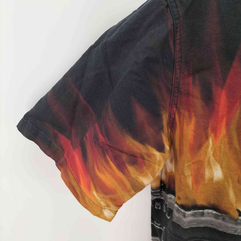 レフラー Leflah FIRE CAR ALOHA SHIRT メンズ import:XL