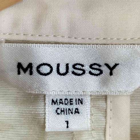 マウジー moussy SHEER SHORT SLEEVE シャツ レディース JPN:1