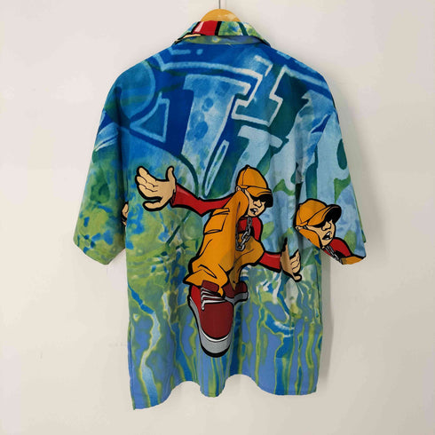JORDAN CRAIG S/S 総柄オープンカラーシャツ メンズ import:L