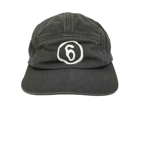 エムエムシックスメゾンマルジェラ MM6 Maison Margiela 23AW ロゴ ジェットキャップ レディース 1