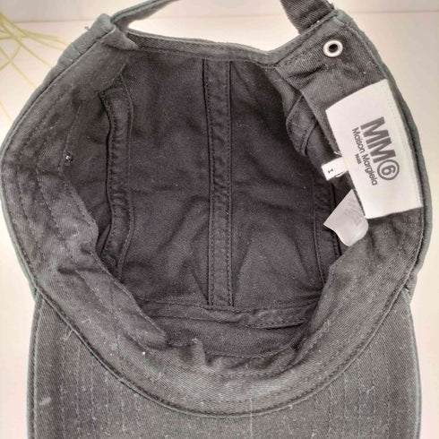 エムエムシックスメゾンマルジェラ MM6 Maison Margiela 23AW ロゴ ジェットキャップ レディース 1