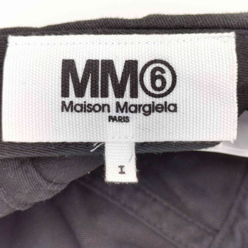 エムエムシックスメゾンマルジェラ MM6 Maison Margiela 23AW ロゴ ジェットキャップ レディース 1