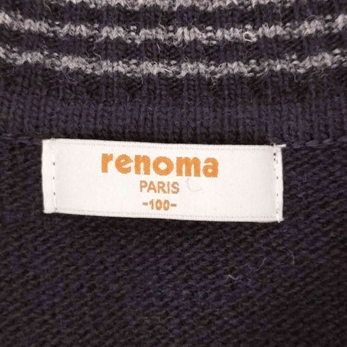 レノマ renoma PARIS ラインニットベスト メンズ import:M
