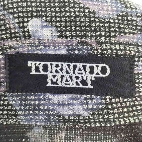 トルネードマート TORNADO MART 花柄 S/S シアーシャツ メンズ