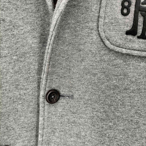 bean pole 刺繍スウェットテーラードジャケット メンズ 100