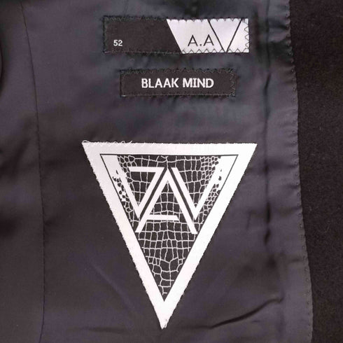 A.A blaak mind テーラードジャケット メンズ 52