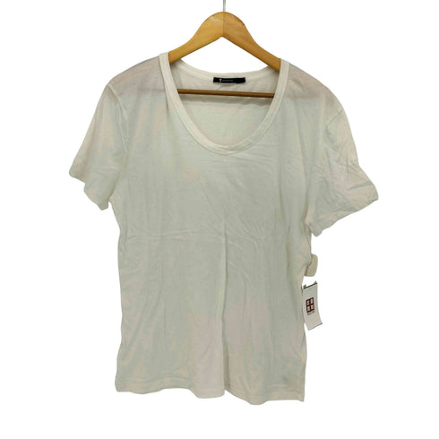 ティーバイアレキサンダーワン T by Alexander Wang 無地 クルーネックTシャツ レディース import:S