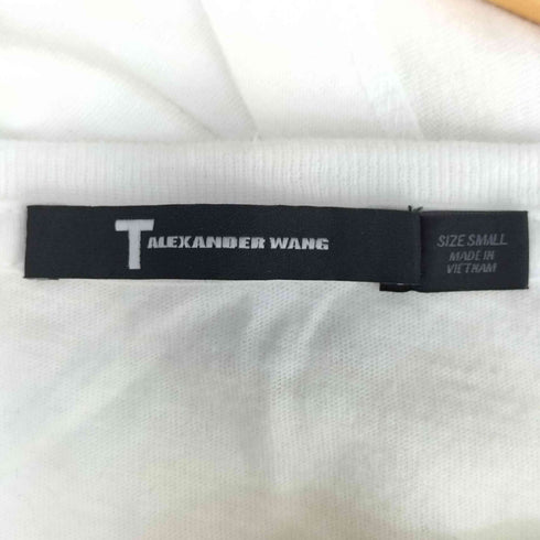 ティーバイアレキサンダーワン T by Alexander Wang 無地 クルーネックTシャツ レディース import:S