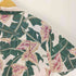 パラダイスファウンド PARADISE FOUND 90S ハワイ製 総柄 花柄 開襟 オープンカラー S/S アロハ シャツ メンズ import:L
