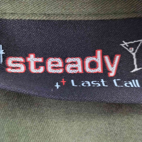 STEADY USA製 S/S 開襟シャツ メンズ import:L