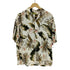 Paradise Sportswear 90S ハワイ製 総柄 花柄 開襟 オープンカラー S/S アロハ シャツ メンズ import:M