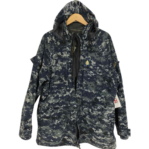ユーエスネイビー U.S.NAVY NWU ECWCS TYPE 1 Digital Camouflage GORE-TEX Parka デジカモ 2006年製 メンズ LARGE LONG