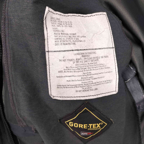 ユーエスネイビー U.S.NAVY NWU ECWCS TYPE 1 Digital Camouflage GORE-TEX Parka デジカモ 2006年製 メンズ LARGE LONG
