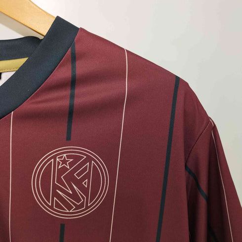 ミズノ MIZUNO フットボール ストライプTEE メンズ