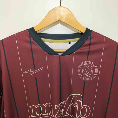 ミズノ MIZUNO フットボール ストライプTEE メンズ