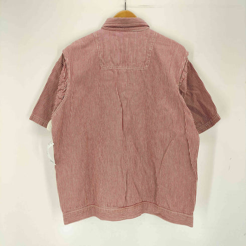 ベンデイビス BEN DAVIS ヒッコリーストライプ S/S シャツ メンズ