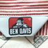 ベンデイビス BEN DAVIS ヒッコリーストライプ S/S シャツ メンズ