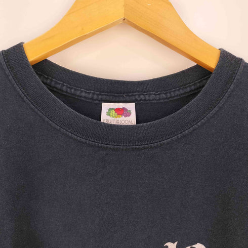 フルーツオブザルーム FRUIT OF THE LOOM 90s-00S HEAVY COTTON 両面プリントクルーネックTシャツ メンズ import:XL