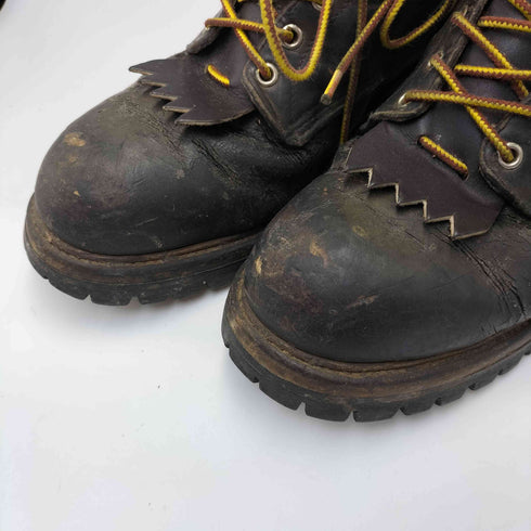 レッドウィング RED WING 90S USA製 プリント 羽タグ Logger Boots ロガー ブーツ ワーク ブーツ メンズ