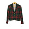 ブルックスブラザーズレッドフリース BROOKS BROTHERS REDFLEECE ウールモヘア 2B チェックテーラードジャケット レディース 0
