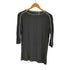 ディーゼルブラックゴールド DIESEL BLACK GOLD サイドライン七分丈カットソー レディース import:S