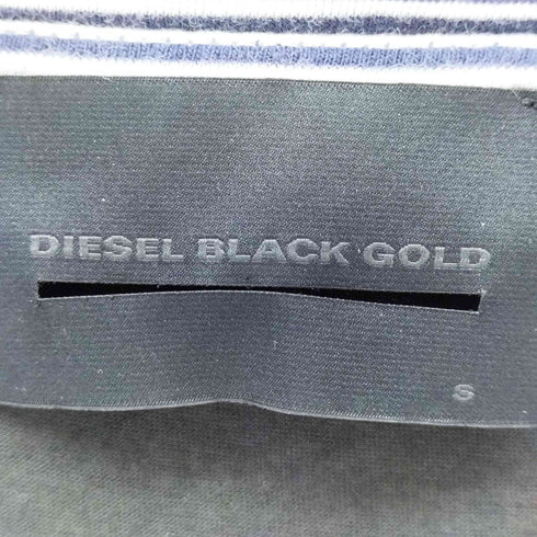 ディーゼルブラックゴールド DIESEL BLACK GOLD サイドライン七分丈カットソー レディース import:S