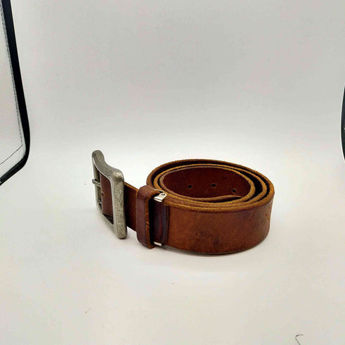 メタル バックル レザー ベルト メンズ