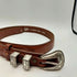 NOCONA GENUINE LEATHER ウエスタン メタル バックル レザー ベルト メンズ 36