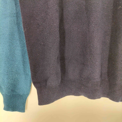jack wills ワンポイント刺繍ラグランニット メンズ import:S