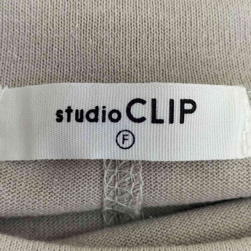 スタジオクリップ Studio Clip リラックスカットソーワンピース レディース FREE