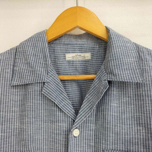 ジャーナルスタンダードレリューム JOURNAL STANDARD relume 25ss JAMES FABRIC ジェームスファブリック オープンカラーシャツ メンズ M