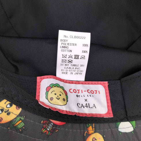 カシラ CA4LA アニメキャラクター総柄バケットハット レディース