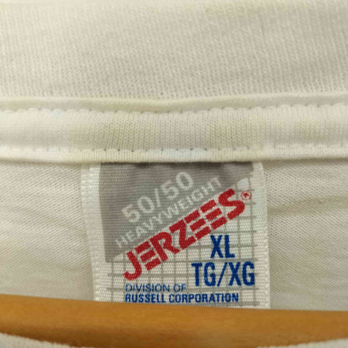 ジャージーズ JERZEES 90S USA製 両面プリント S/S Tシャツ メンズ import:XL
