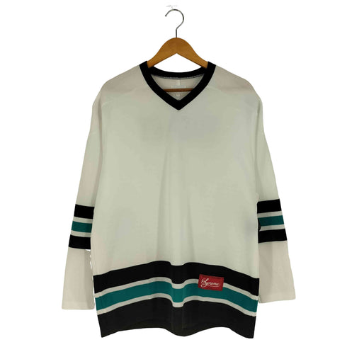 シュプリーム Supreme Freaky Hockey Jersey フリーキー ホッケー ジャージ ロングスリーブTシャツ メンズ import:L