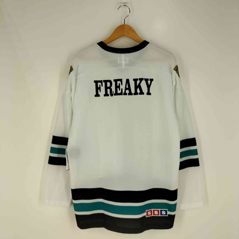 シュプリーム Supreme Freaky Hockey Jersey フリーキー ホッケー ジャージ ロングスリーブTシャツ メンズ import:L