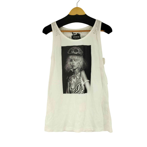ヒステリックグラマー HYSTERIC GLAMOUR カットワークタンクトップ レディース