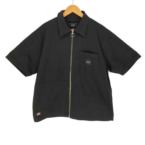 ハフ HUF WORKER ZIP S/SL SHIRT メンズ JPN:M