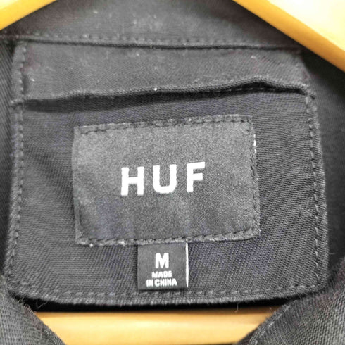 ハフ HUF WORKER ZIP S/SL SHIRT メンズ JPN:M