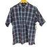 GLENOVER マドラスチェック フラップポケット S/S シャツ 袖スリット メンズ import:M