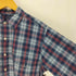 GLENOVER マドラスチェック フラップポケット S/S シャツ 袖スリット メンズ import:M