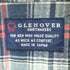 GLENOVER マドラスチェック フラップポケット S/S シャツ 袖スリット メンズ import:M