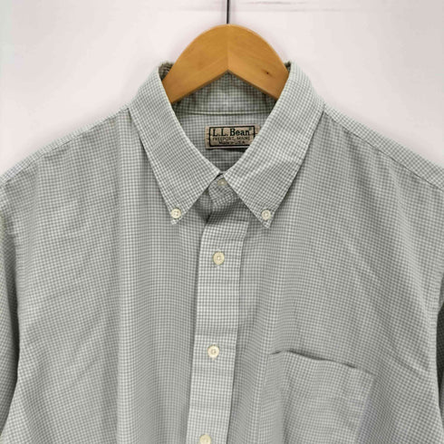 エルエルビーン L.L.Bean 80S USA製 ボタンダウンギンガムチェックシャツ メンズ