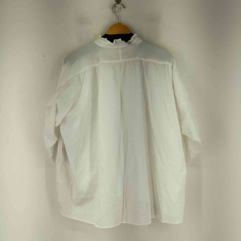 ザラ ZARA L/S フリルブラウス レディース import:L