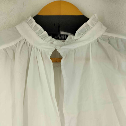 ザラ ZARA L/S フリルブラウス レディース import:L