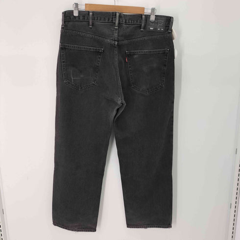リーバイス Levis 505 ワイドブラックデニムパンツ メンズ 38/34